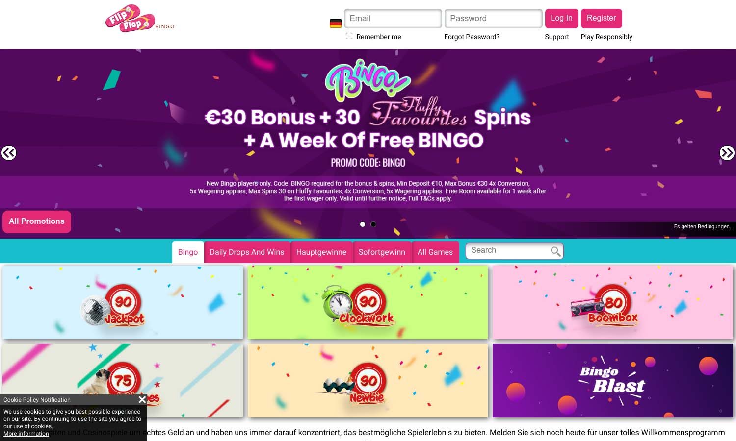 Spin And Bingo Casino Alternative